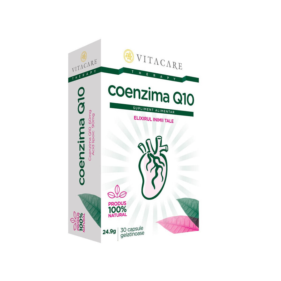 Coenzyme Q10 Strength, 30 gélules, Vitacare
