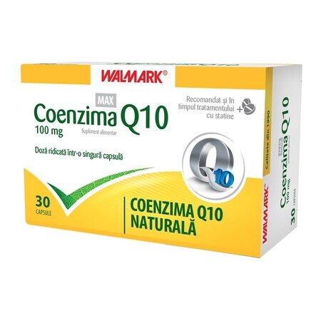 Coenzym Q10 Max 100 mg, 30 Kapseln, Walmark