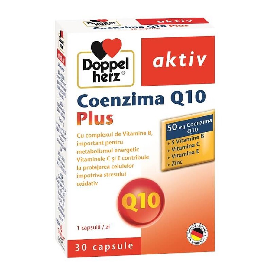 Coenzima Q10 Plus per il metabolismo, 30 capsule, Doppelherz