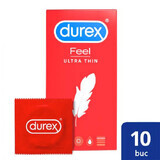 Prezervative Feel Ultra Thin, 10 pièces, Durex