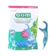 GUM EASY FLOSSERS flosdraadstaafjes, gewaxt, mint 90 stuks.