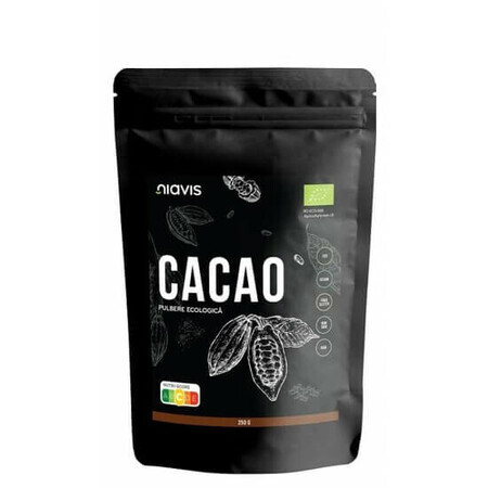 Poudre de cacao Bio, 250 g, Niavis