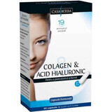 Collagene con acido ialuronico, 30 capsule, Casa Herba