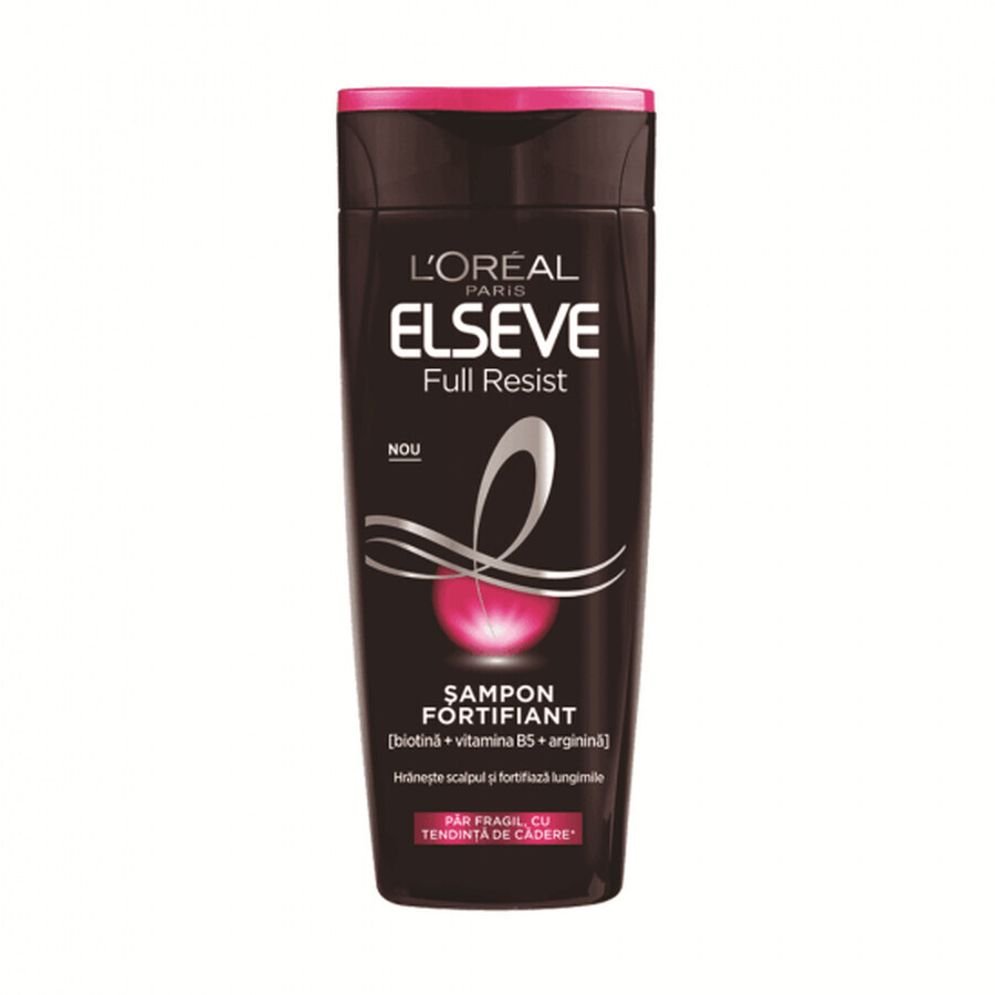 Shampoo fortificante per capelli fragili con tendenza alla caduta Full Resist, 250 ml, Elseve