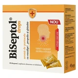Biseptol orange flavored drops, 20 pieces, Dacia Plant