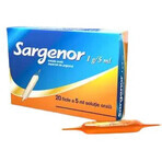 Sargenor, 1g/5ml, 20 flacons, Meda Pharma