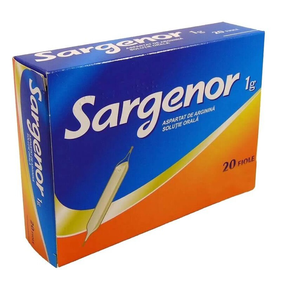 Sargenor, 1g/5ml, 20 flacons, Meda Pharma Évaluations