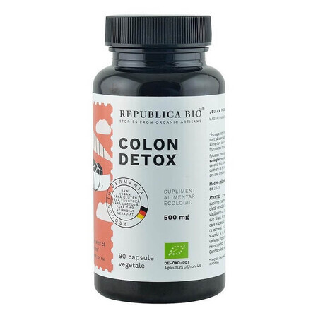 Colon Detox, 90 gélules, Republica Bio