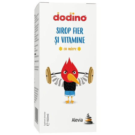 Sciroppo con ferro e vitamine Dodino, 150 ml, Alevia