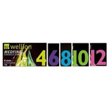 Insulinepenaald wellion medfine plus 6 31 gauge lengte 6 mm 100 stuks