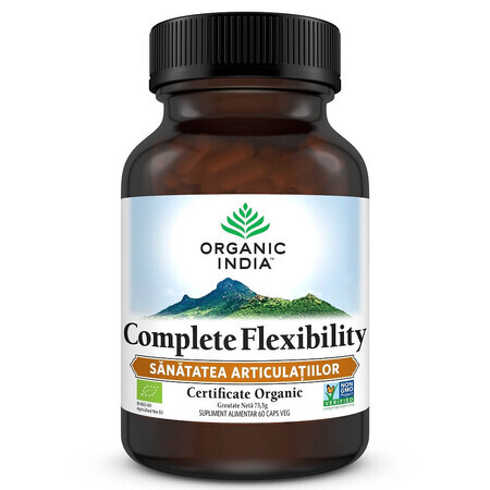 Flessibilità completa, salute delle articolazioni, 60 capsule, Organic India