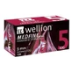 Ac pentru stilou de insulină wellion medfine plus 5 32 gauge lungime 5 mm 100 bucăți