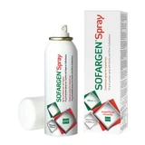 Powdered spray dressing with kaolin and silver sulfadiazine 1% sofargen spray 10 g pressurized can 125 ml