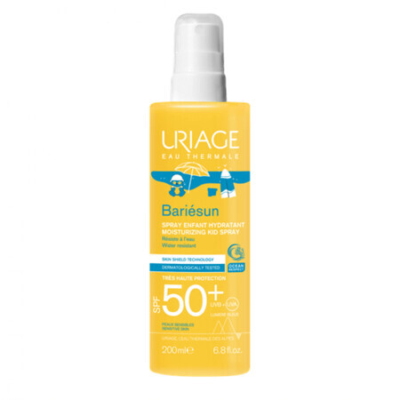 Sonnenschutzspray mit SPF 50+ für Kinder Bariesun, 200 ml, Uriage