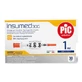 Seringă de insulină Pic insumed 1 ml 100 ui ac calibru 30 12,7 mm fără spațiu mort 30 bucăți