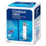 Ascensia Contour Next Bandelettes de surveillance de la glycémie 50 bandelettes