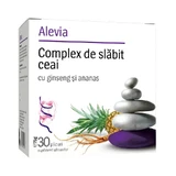 Alevia slimming tea complex with ginseng and pineapple, 30 sachets