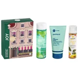 Panthenol Extra Promo Pack JOY met Gezicht Reinigingscrème 150ml, Detox Tonic Lotion 200ml & Mist Botanical Fresh 100ml
