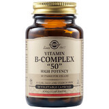 Complexe de Vitamine B "50", 50 gélules, Solgar