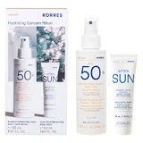 Korres Promo Pack Emulsión Solar Spray Yogur Cuerpo y Cara SPF50 150ml & Gel Refrescante After Sun Cara y Cuerpo 50ml