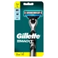Gillette Mach 3 machine with razor and 1 spare part.