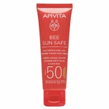 Apivita Bee Sun Safe Anti-Spot & Anti-Age Defence Getinte Gezichtscrème SPF50 50ml
