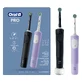 Oral B Vitality Pro Gift Edition Black &amp; Pink Duo Pack 2pcs
