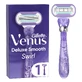 Gillette Venus Deluxe Smooth Swirl Shaving Machine & Replacement Head