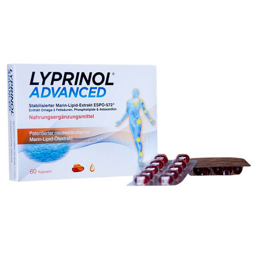 Meereslipid-Komplex Lyprinol Avansat, 60 Kapseln, Pharmalink