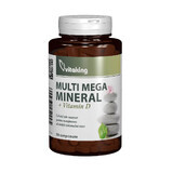 Complexe multiminéral avec vitamine D, 90 comprimés, Vitaking