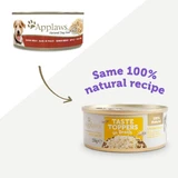 APPLAWS, Huhn und Reis Filet, Nassfutter für Hunde in Dosen, (in Suppe), 156g