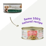 APPLAWS, Huhn, Leber, Rind und Gemüse, Nassfutter für Hunde in Dosen, (in Suppe), 156g