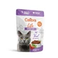 CALIBRA Life, Vitello, bustina di cibo umido per gatti senza cereali, (in salsa), 85g
