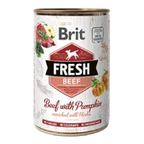 BRIT Fresh, Beef with Pumpkin, nourriture humide en conserve sans céréales pour chiens, (en aspic), 400g