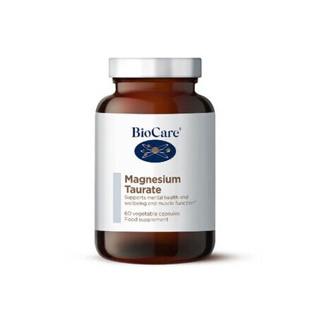 Magnesio taurato, 60 capsule, BioCare