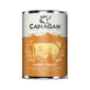 CANAGAN Puppy Feast, XS-XL, Pui și Vită, conservă hrană umedă fără cereale câini junior, (în supă), 400g