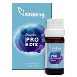 Probiotischer Komplex (10 Arten von Bakterien), 6 ml, Vitaking
