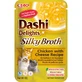 INABA Churu Dashi Delights Silky Bouillon, Kip en Kaas, zakje vochtig, graanvrij kattenvoer, (topping), 40g