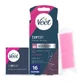 Veet Expert Gesichtshaarentfernungs-Kaltwachsstreifen mit Sheabutter, 16 Streifen