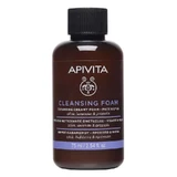 Apivita Facial and Eye Cleansing Foaming Cream with Olive and Lavender , 75 ml