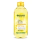 L'eau micellaire Garnier à la vitamine C nettoie, démaquille et éclaircit les peaux ternes. Formule hypoallergénique - 400 ml