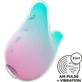 Stimulateur et vibrateur Satisfyer Mermaid Vibes Menthe et rose
