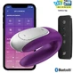 Satisfyer Connect Double Fun Vibrator pentru parteneri - Lilac