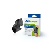 Actimove Tobillera Elástica Con Cincha Estabilizadora Ajustable, Color Negro, Talla S