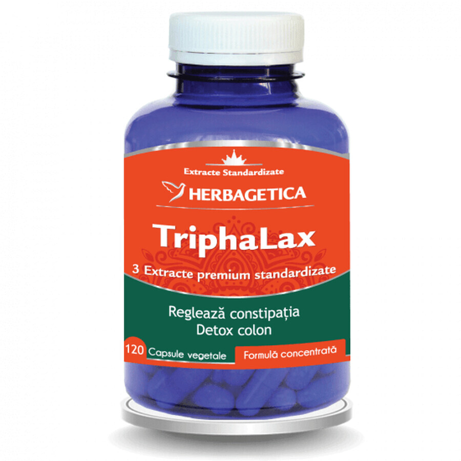 Triphalax, 120 gélules, Herbagetica
