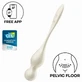 Satisfyer Love Birds boules de Kegel vibrantes blanc