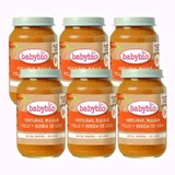 Babybio Vegetables Bulgur Chicken and Coconut Drink, Pack 6 x 200 g