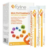 Farline Multivitamin with Calcium and Magnesium, 30 effervescent tablets