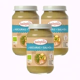 Babybio Menu Tradition Salmon, Pack 3 x 200 grams