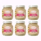 Babybio Apple Banana, pachet 6 x 130 g